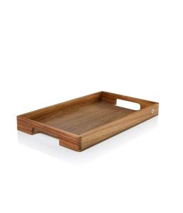 Customizable Multifunctional Eco-Friendly Engraved Natural <b>Wooden</b> Serving <b>Tray</b> High Quality Elegant Decorative Kitchenware Long - Product Image 5
