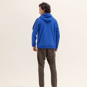 Sudadera con Capucha de Forro Polar con Cremallera y Logotipo Personalizado para Hombre, Alta Calidad, 100% Algodón, Ligera, Térmica, de Alta Visibilidad, Color Sólido, Hecha a Medida - Product Image 6