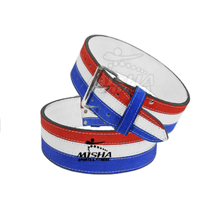 Cinturón de soporte de cintura para entrenamiento físico de cuero con logotipo personalizado para hombre, accesorio de gimnasio multicolor para protección de levantamiento de pesas para adultos - Product Image 6