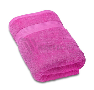 Toalla de baño de lujo 100 por ciento algodón Ultra suave y duradera Peso más grande y más ligero Color sólido - Product Image 3