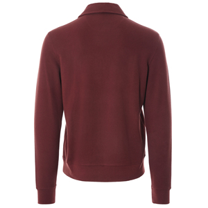 เสื้อฮู้ดมีซิปสำหรับผู้ชายเสื้อฮู้ดผ้าฝ้ายผสมผ้าฟลีซซับในเสื้อสเวตเตอร์มีซิปสำหรับ1/4เสื้อวอร์มผ้าคอตตอนผลิตตามสั่งสำหรับฤดูหนาว - Product Image 4