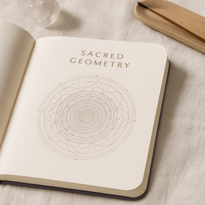Journal de géométrie sacrée LABON, carnet relié, pleine conscience, méditation, soins personnels, gratitude, réflexion, guérison spirituelle, écriture - Product Image 2