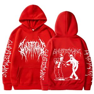 เสื้อฮู้ดโอเวอร์ไซส์แบบมีซิปมีฮู้ดสำหรับฤดูหนาวทำจากผ้าฝ้ายขนแกะมีฮู้ดโอเวอร์ไซส์กำหนดได้เอง - Product Image 6