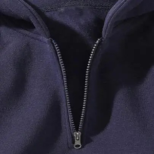 2025 impression personnalisée unisexe poids lourd 100% coton polaire sweat uni teint broderie coupe régulière sweat à capuche d'hiver - Product Image 3