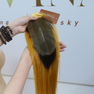 Venta al por mayor vietnamita HD para pelucas frontales de encaje cabello humano recto sin pegamento para mujeres negras pelucas frontales de encaje transparente - Product Image 6