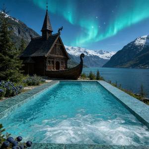 Piscinas personalizadas, piscinas de patio, piscinas modulares, piscinas de fibra de vidrio, piscinas de natación, piscinas de olas de vidrio, piscinas de fibra de vidrio para exteriores - Product Image 3