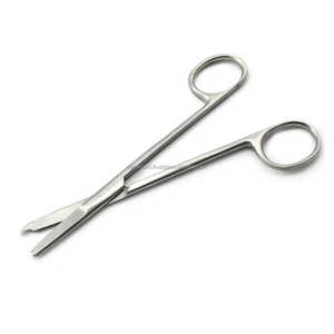 Spencer Stitch Scissors 3,5 ''ligadura hilo corte sutura tijera CE certificado quirúrgico OEM Etiqueta Privada de acero inoxidable - Product Image 1