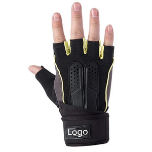 Guantes de entrenamiento Unisex de excelente calidad, antideslizantes, transpirables con medio dedo para deportes, levantamiento de pesas, entrenamiento de gimnasia - Product Image 4