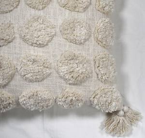 Funda de Cojín Decorativa Versátil y Ecológica para el Hogar o Hoteles, con Patrón Geométrico, 100% Algodón, Técnica de Tejido, Fundas de Almohada - Product Image 3