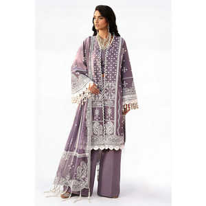 Traje de 3 Piezas para Mujer con Lentejuelas Bordadas y Dupatta de Chifón PM-62025 - Product Image 3