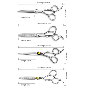 100% Stainless Steel <b>Hair</b> <b>Cutting</b> Scissors Professional Barber 6.5 Inch Hairdressing Regular Scissor Salon <b>Razor</b> - Product Image 5