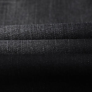 Jeans pour hommes de qualité, style européen, coupe droite et slim, effet délavé spécial, tendance, vente en gros, OEM - Product Image 5