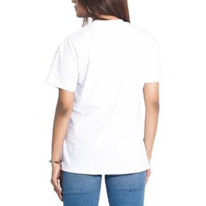 T-shirts à manches courtes pour femmes en coton 100% de qualité supérieure, imprimés sur mesure, amples, doux, unis, en jersey d'été - Product Image 6