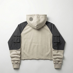 Sweat à capuche pour homme en molleton de coton 500 g/m², imprimé craquelé brodé, coupe ample, pull d'hiver, fabricant en gros, OEM personnalisé - Product Image 2