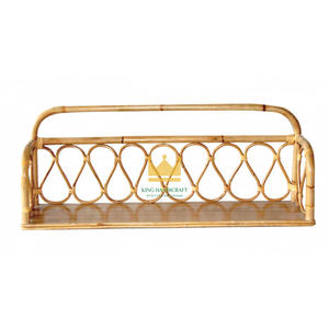 Customize in Vietnam Rattan Wall Shelf With Contemporary Finished Perfect For <b>Bohemian</b> Homes And Stylish Interior - Product Image 2