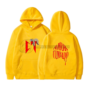 Sweat-shirt à capuche en molleton 100% coton pour femme, manches longues, couleur unie, imprimé, automne, écologique, logo personnalisé, pull-over sport - Product Image 4