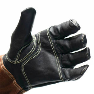 Guantes de soldadura Tig de alta calidad para adultos Diseño de nueva llegada Hecho en Pakistán Guantes de seguridad de cuero - Product Image 3