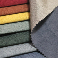 2477 afrique personnalisé 100% polyester lin tissu imperméable impression fil teint maison Textile matière première pour rembourrage tissé
