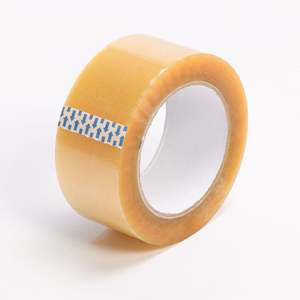 Cinta Adhesiva Transparente de BOPP 132m x 48mm, Precinto de Embalaje con Alta Adherencia, Impermeable, para Caja de Cartón - Product Image 1