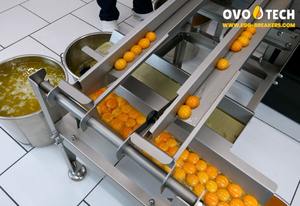 Rompehuevos Motorizado de Acero OVO-TECH RX-2 con Caja de Cambios para Hostelería Comercial, Capacidad de 13000 Huevos/Hora, 415 KG - Product Image 3
