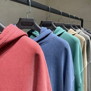 เสื้อฮู้ดผ้าคอตตอนสำหรับผู้ชายเสื้อมีฮู้ดปักลายกราฟิกไซส์ใหญ่พิเศษเสื้อมีฮู้ดสำหรับผู้ชาย - Product Image 5