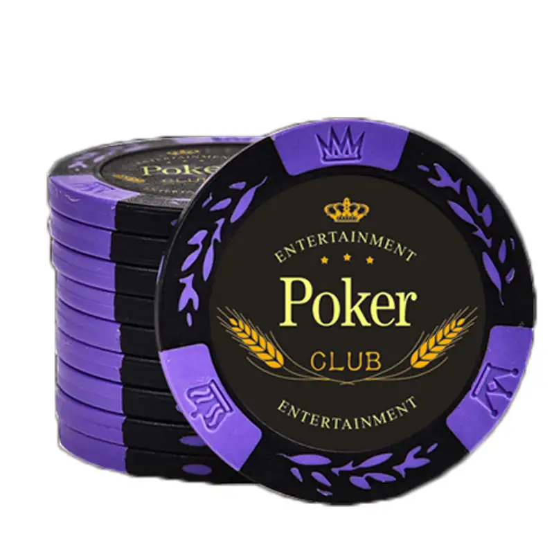 Desain Manufaktur Mewah Kualitas Tinggi Profesional Premium Murah Kasino Royal Grosir Plastik EPT Tanah Liat Chip Poker Kustom