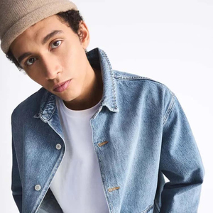 High Street Style Chaquetas de mezclilla para hombre Impermeable Transpirable Mejor calidad Etiqueta privada personalizada Temporada de invierno Venta caliente a precio - Product Image 6