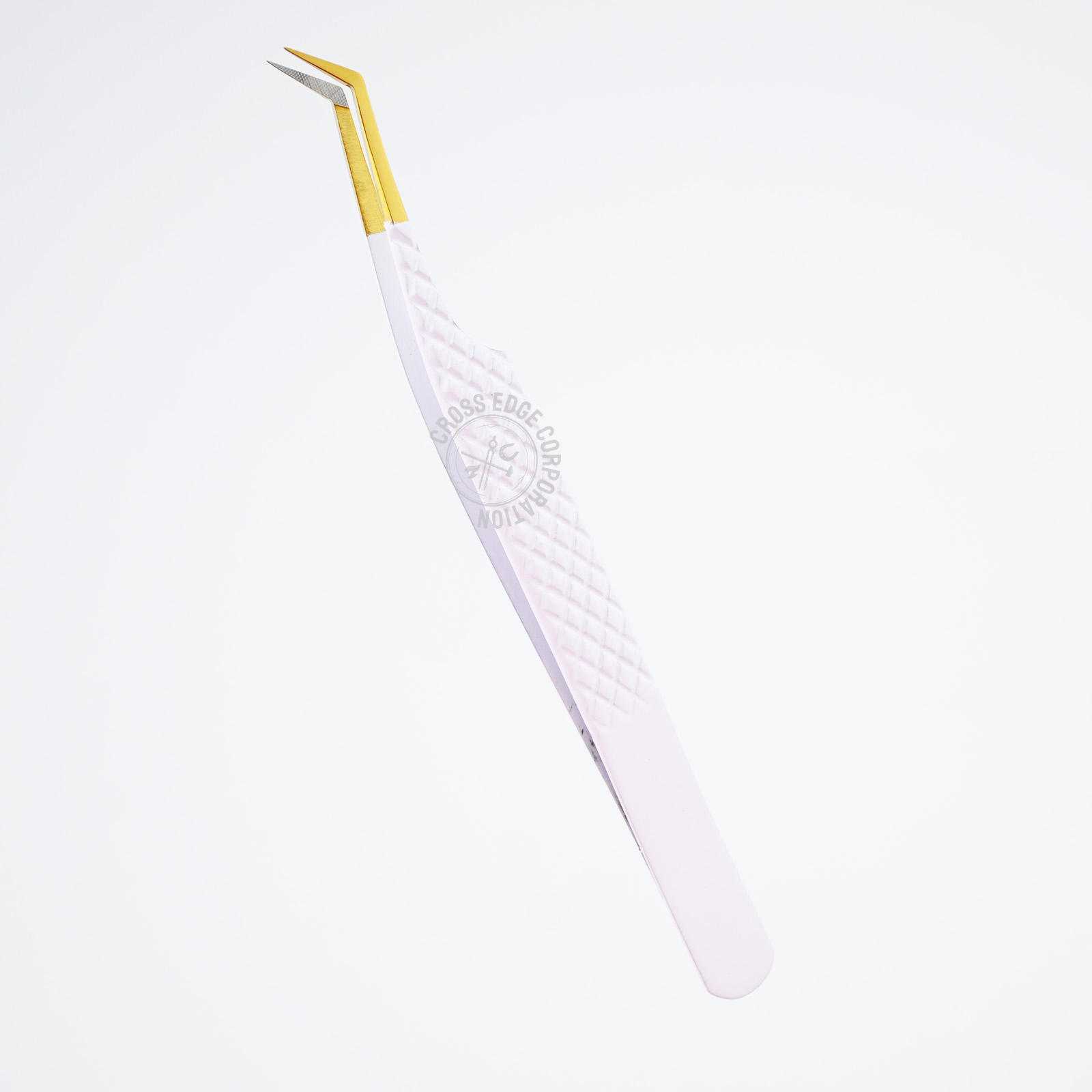 เคลือบสีขาว + ปลายทอง