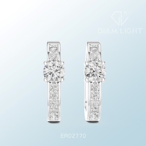 Pendientes Elegantes con Diseño de Racimo Redondo para Bodas, Fiestas, Uso Diario y Ocasiones Especiales - Product Image 1