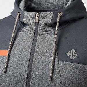 Conjunto Deportivo Personalizado con Logotipo Bordado para Hombre, Chaqueta con Capucha, Pantalones, Sudadera Holgada, Traje Deportivo para Gimnasio y Fitness - Product Image 4