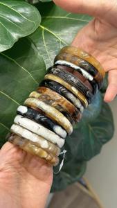 Buffalo Horn Natural Bangles <b>Bracelet</b> Crafting Buffalo Horn Hand Jewelry - Product Image 5