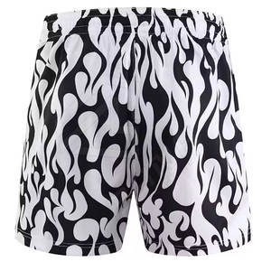 Pantalones cortos de baloncesto en blanco de algodón liso personalizados/pantalones cortos de baloncesto hechos con material completamente transpirable - Product Image 4