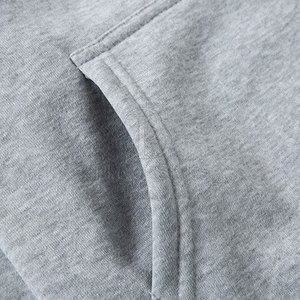 Sudadera con Capucha de Invierno para Hombre, con Logotipo Personalizado OEM, Ligera, de Algodón Teñido Liso, Estampado Sólido, Corte Regular, Forro Polar, Alta Calidad - Product Image 3
