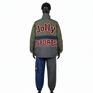 Conjunto Deportivo Cortavientos para Mujer, Tejido de Nailon y Poliéster Resistente GSM, Diseño Multipanel, Logotipo Personalizado Bordado, Cortavientos Talla Grande - Product Image 2