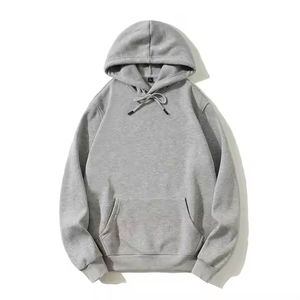 Sweat-shirts unisexes de haute qualité 2025, poids lourd, 100% coton, streetwear, broderie noire, polaire d'hiver, impression en relief, impression personnalisée - Product Image 1