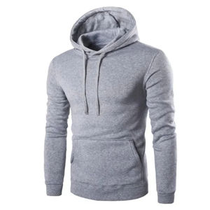 Ensemble sweat à capuche pour hommes OEM 100% coton à manches longues impression personnalisée pulls à capuche oversize - Product Image 3