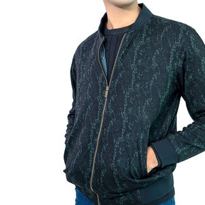 Chaqueta Bomber Deportiva de Lona para Hombre al por Mayor, Logotipo Personalizado en la Parte Delantera, Chaqueta de Invierno - Product Image 5
