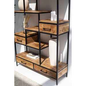 Luigi Industrial Librería de madera - Product Image 3