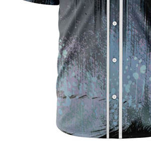 Dernier modèle de maillot de baseball unisexe Vente en gros 100% polyester respirant à séchage rapide col en V de haute qualité personnalisable - Product Image 6