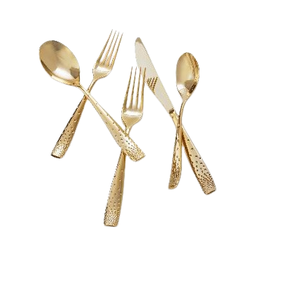 Style traditionnel Durable Top Couverts À La Mode Argent Cuillère En Acier Inoxydable pour Mariages Maison Hôtels Couverts - Product Image 5