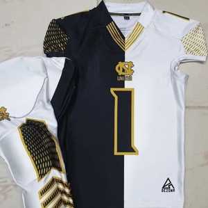 Uniforme de Football américain, vêtement de sport avec Logo imprimé personnalisé, en sublimation, en Polyester, ensemble uniforme américain, collection 2022 - Product Image 3