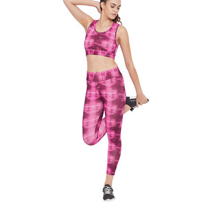 Ropa deportiva sublimada, conjunto deportivo de Yoga, ropa de entrenamiento sin costuras, ropa deportiva para mujer, conjuntos de Yoga, ropa de gimnasio, conjuntos de Fitness para gimnasio - Product Image 2