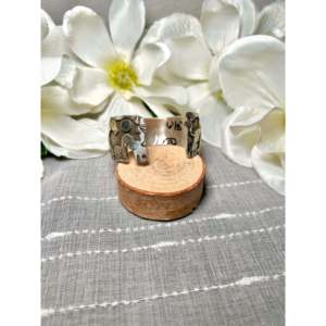 Lloyd Becenti Fashion <b>Cuff</b> <b>Bracelet</b> Handcrafted in Sterling <b>Silver</b> - Product Image 4