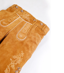 Lederhosen Bávaros Marrón Natural de Alta Calidad para Hombre - Product Image 4