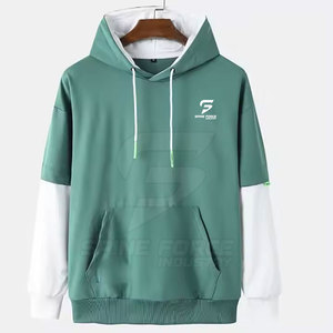 Sudadera con Capucha para Hombre, Nueva Colección en Oferta, Diseño Sólido, Transpirable, 100% Algodón, para Invierno, con Bolsillo - Product Image 1