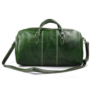 Bolsa de lona de cuero profesional con aspecto vintage y diseño funcional adecuado para uso diario - Product Image 2