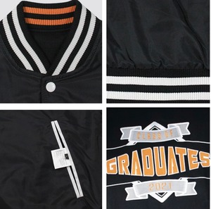 Custom Embroidery Vintage Leather Varsity <b>Jacket</b> Windproof <b>Waterproof</b> Hip Sports Streetwear Stand Collar Oversize Baseball Style - Product Image 6