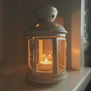 VINTAGE AMBIANCE TEALIGHT TIENE HERMOSO y decoración de fiesta Vela de piso Linterna para jardín Haanging Vela Linterna - Product Image 1