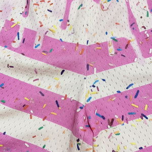 Shorts de sport décontractés en maille respirante personnalisés USA Ice pour Cookie, 5-7 pouces, pour hommes, 100% polyester, séchage rapide, écologiques - Product Image 6