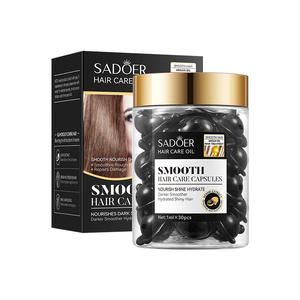 แคปซูลบำรุงเส้นผมสมุนไพรอาร์แกนออยล์โมร็อกโก SADOER 30 มล. รับผลิตแบบ OEM ขายส่ง บำรุงและซ่อมแซมผมแห้งเสีย ผลิตในสหรัฐอเมริกา - Product Image 1